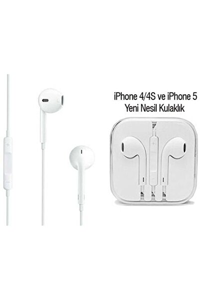 EkoAlışverişDünyam سماعات ايفون 5 متوافقة مع ايفون 5/5S