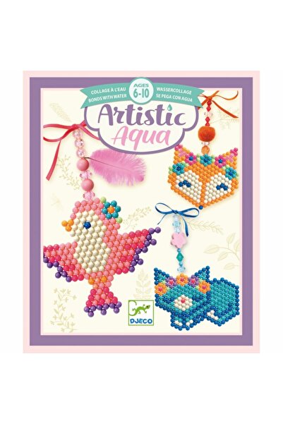 djeco Set creativ - Animale din margele