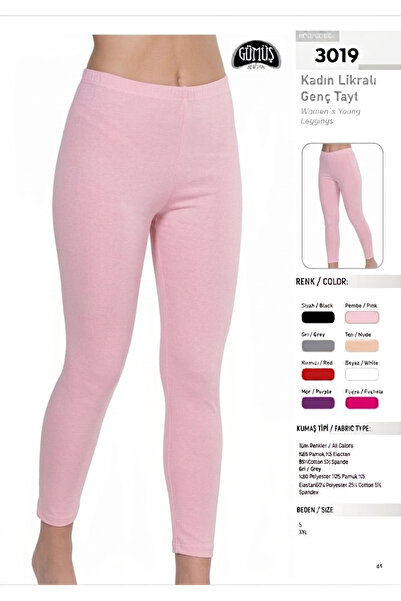 BENALİ (4 Pcs) Lycra Thin Waistband Long Colorful Tights