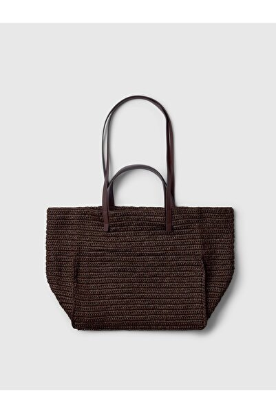 SELECTED Strohtasche Tote-Look