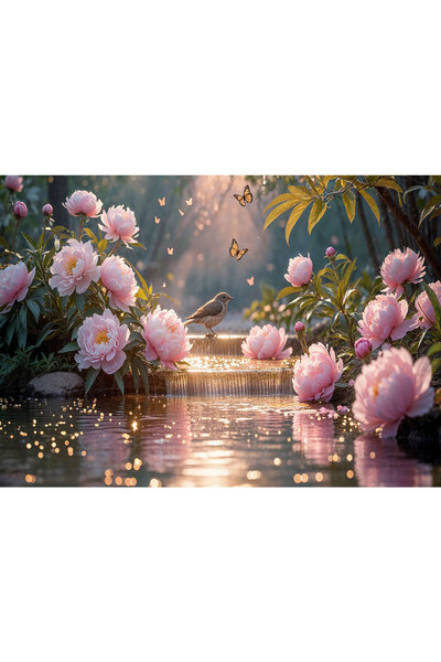 VIODESIGN Landscape photo wallpaper, self-adhesive, Relaxation, multicolor, 8...