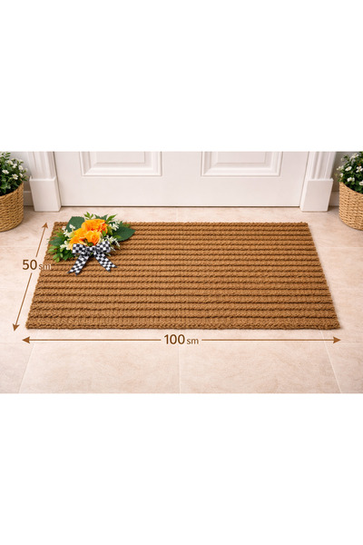 Marrone Orange Spring Branches 100*50 Large Size Doormat