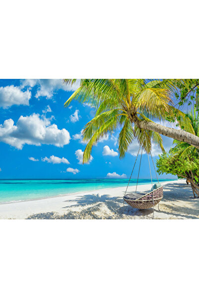 VIODESIGN Landscape wallpaper, self-adhesive, Exotic, multicolor, 80x120 cm P...