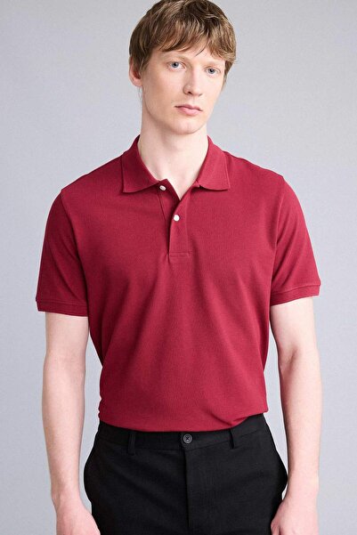 DeFacto 100% Cotton Polo T-Shirt E9504Ax26Sp