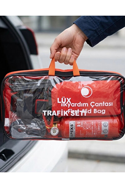 Epilons Vehicle Traffic Set Inspection Compliant Fire Extinguisher and First ...