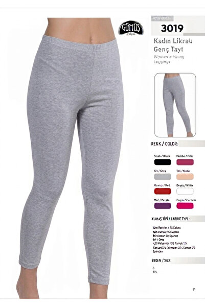 BENALİ (4 Pcs) Lycra Thin Waistband Long Colorful Tights