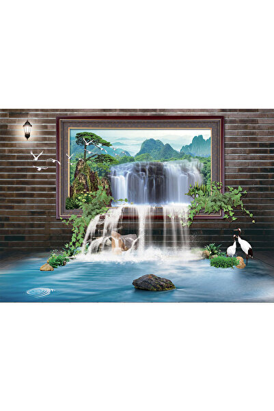 VIODESIGN Fototapet peisaj, autoadeziv, 3D , multicolor, 80x120 cm PE186