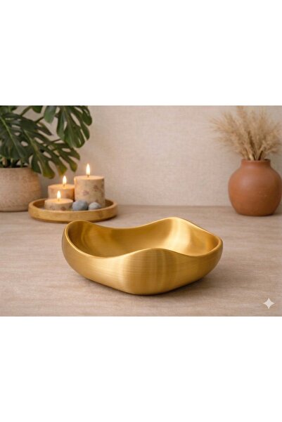 Helis Craft Japandi Tarzı Organik Dekoratif Kase Minimalist Anahtarlık, Takıl...