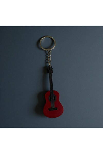 Major Hobi 3D Printing Classical Guitar Keychain 8cm Decorative Music Themed ...
