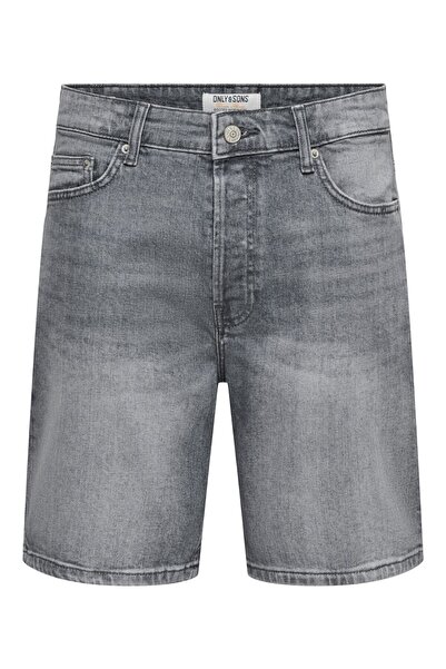 Only & Sons Pantaloni scurți din denim ONSEDGE, croială dreaptă