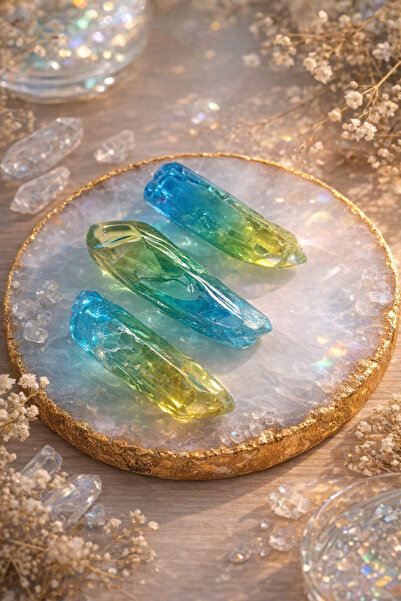 best bioenerji taş terapi ✨ Termal Kuvars – Rainbow Kuvars Işığın ve Enerjini...