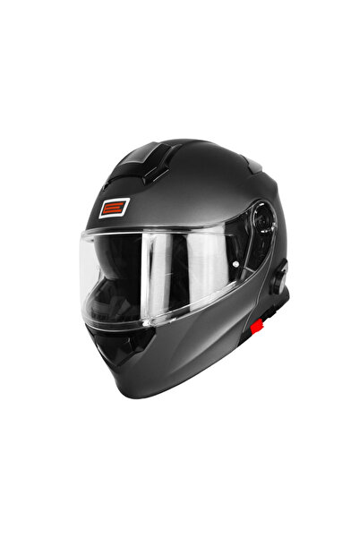 Origine Casca moto Delta BT Solid rabatabila,, culoare titaniu mat, marime M