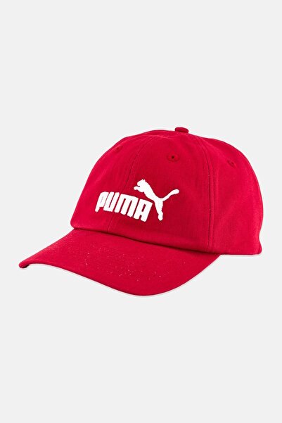Puma Men Embroidered Logo Velcro Closure BB Cap, Dark Red