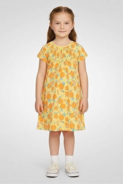 Hamleys Toddlers Girl Graphic Print Dress, Multicolor