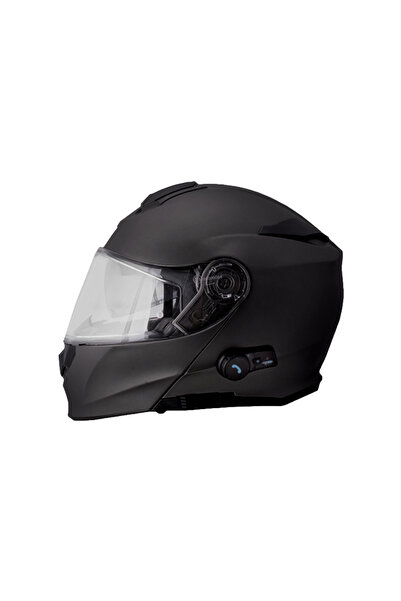 Origine Casca moto rabatabila, DELTA SOLID, Bluetooth, culoare negru mat, mar...