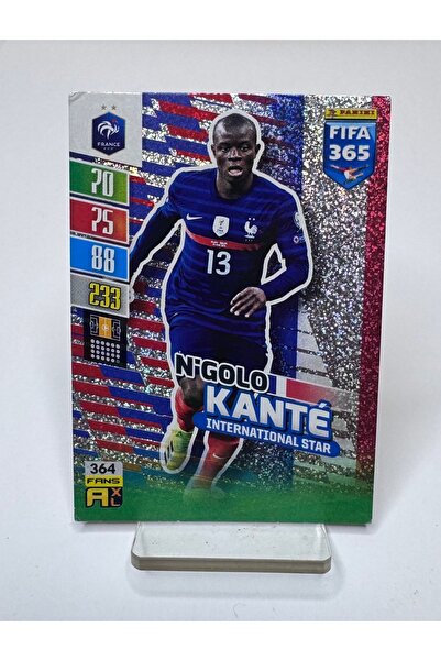 Panini Ngolo Kante International Star Fifa 365 Football Player Card