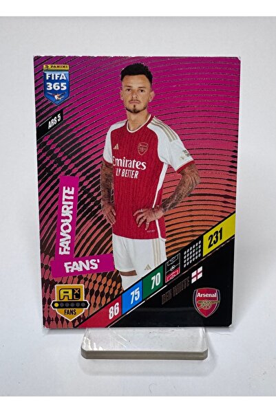 Panini Ben White Fans Favorite Fifa 365 Football Player Card