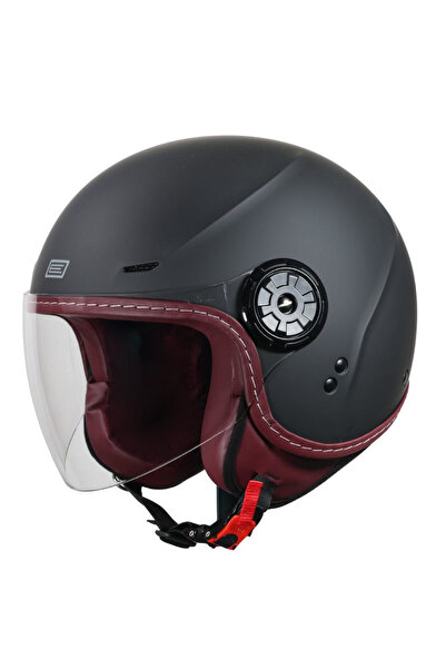 Origine Casca moto semi-integrala, Garda Solid, culoare negru mat, marime M