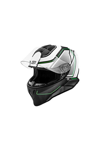 Origine Casca moto integrala, Dinamo Galaxi, culoare alb/negru, marime XL 61cm