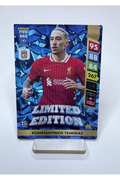 Panini بطاقة لاعب كرة القدم كونستانتينوس تسيميكس الإصدار المحدود من فيفا 365