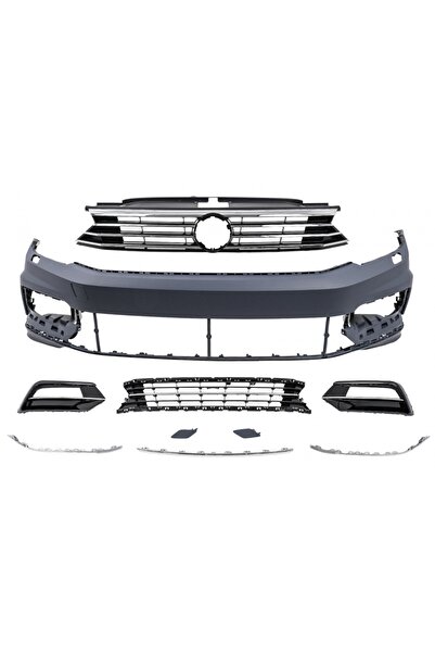 tuningset Bară de protecție față compatibilă cu VW Passat B8 3G 2015-2018 R-Line
