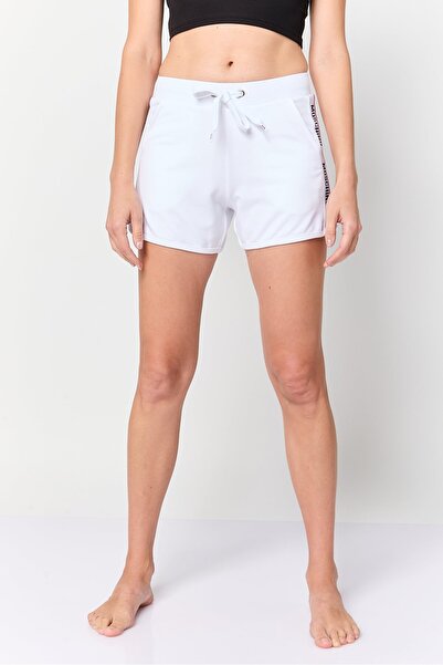 Moschino Women Brand Logo Underwear Shorts, White
