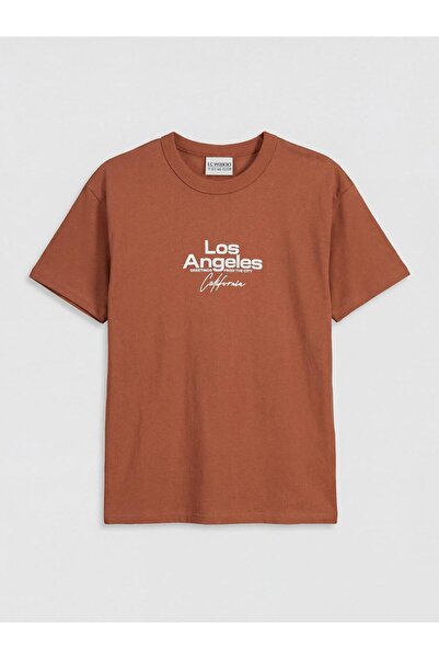 LC Waikiki Tricou pentru băieți cu imprimeu LCW Kids Los Angeles