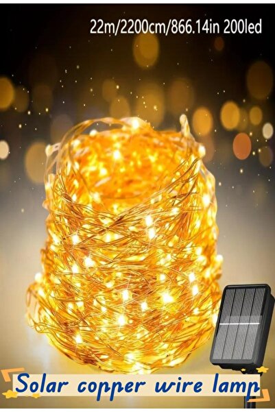 Generic Solar light string 200 LED solar fairy lights powered by solar energy...