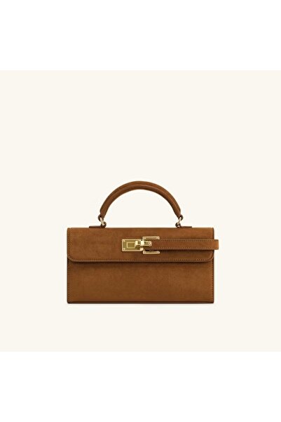 FA.accessories حقيبة يد نسائية عصرية مدمجة وأنيقة – بني (لايوجد استبدال ولا ا...