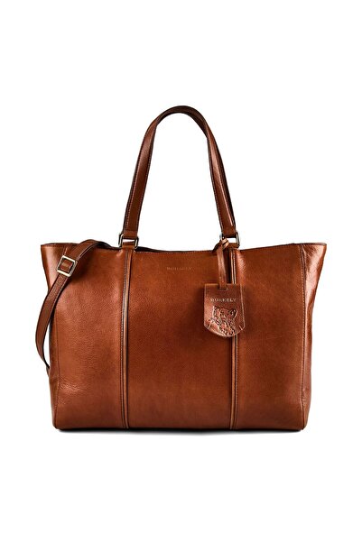 Burkely Fine Florence Shopper Tasche Leder 36 cm Laptopfach