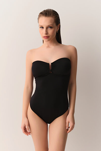 SUWEN Strapless Swimsuit