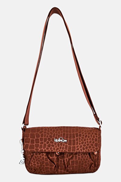 Kipling Women Brand Logo Cross Body Bag, Brown