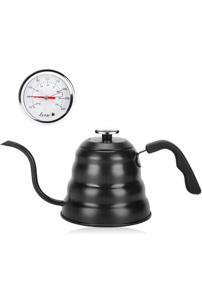 Arabest 1200ml Gooseneck Kettle with Thermometer,Precision Pour Over Coffee &...