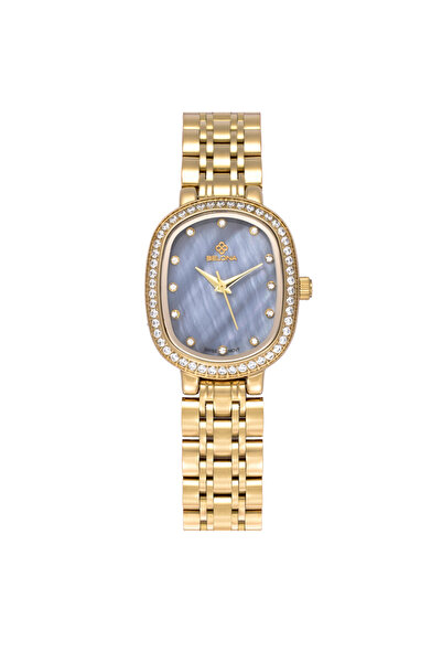 belona Luxury Women's Waterproof Stainless Steel Watch, Premium Gift Box Edition