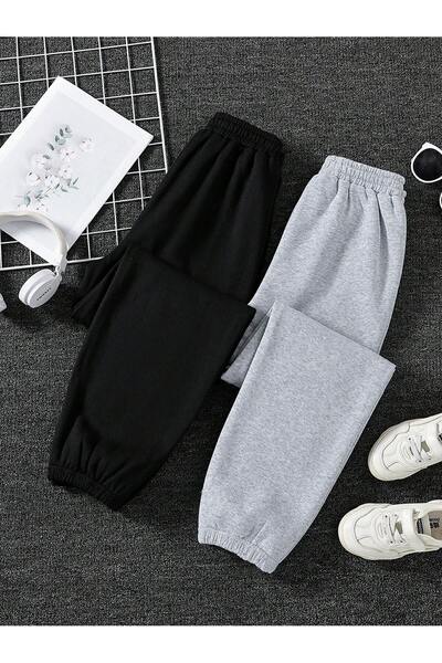 ZİYMO 2 Lİ PAKET UNISEX EŞOFMAN ALTI