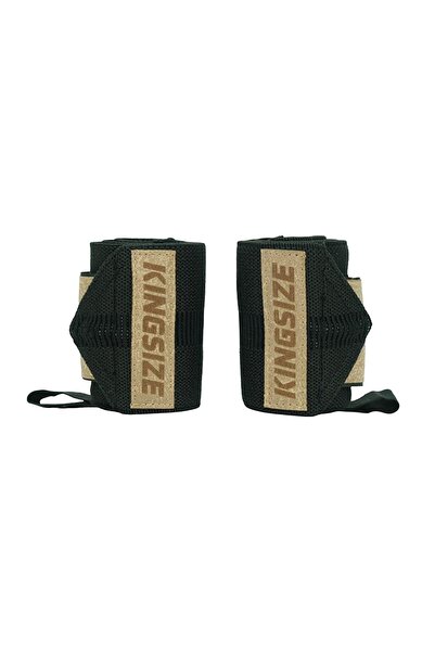 Kingsize Nutrition Heavy Duty Wrist Wraps Siyah