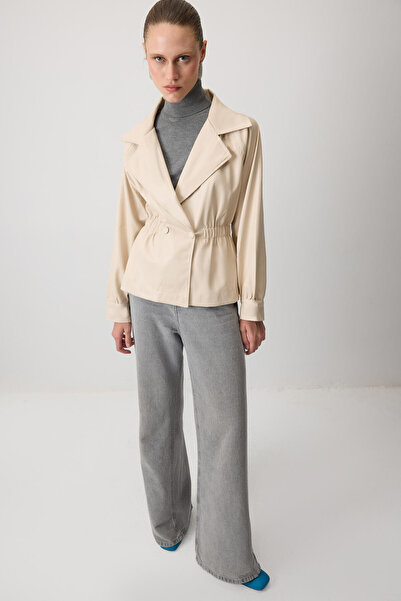 Touché Privé Elastic Waist Kru Double-Breasted Ket