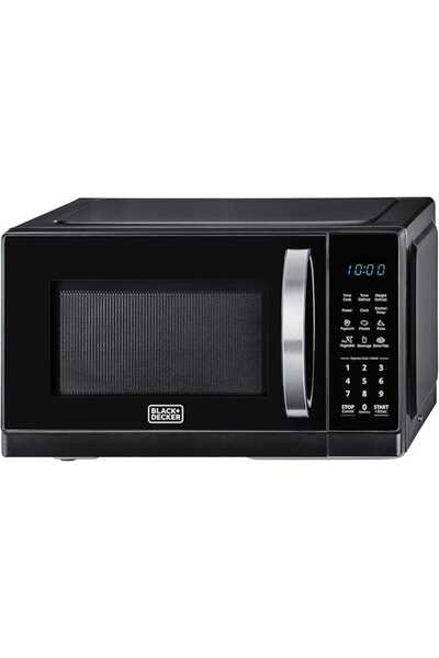 Black and Decker Black+Decker Digital Microwave Oven, 25L, 900W, Black