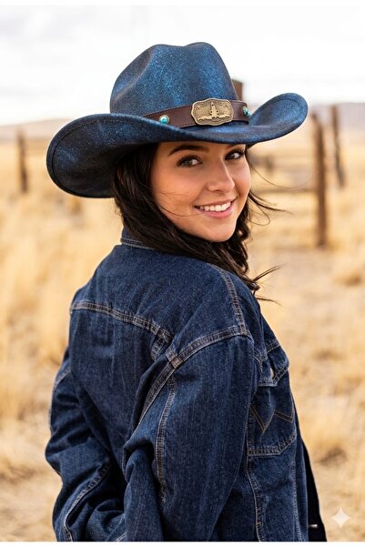 LAGRANZE Monterra Nubuck Unisex Cowboy Hat