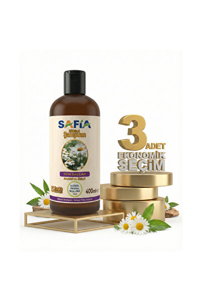 Safia Tüm Saçlar İçin Şampuan 3x400 Ml