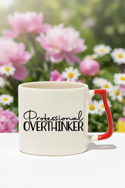 qoeuyl boutique "Professional Overthinker" Sarcastic Title Birthday Gift for ...