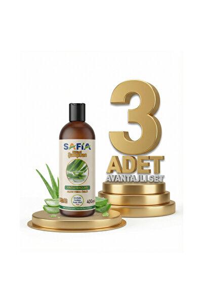 Safia Shampoo for Oily Hair 3X400 ml