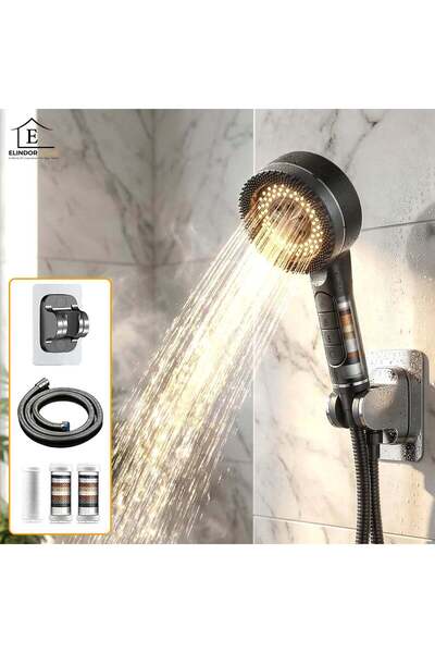 Elindor Κεφαλή ντους με Ελίντορ ®   Φίλτρο, Σύστημα Φιλτραρίσματος Νερού, ABS...