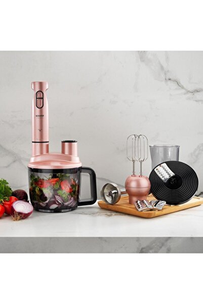 Schafer Chef Blend Mega Blender Set-Rosegold TKEBT Rose