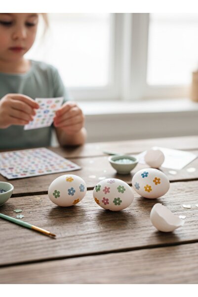 Armada Set de autocolante pentru decorarea ouălor de Paște, care nu necesită ...