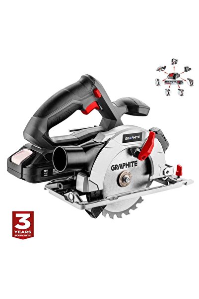 graphite Fierastrau circular de mana, 18V Li-ion (acumulator neinclus), 150x1...