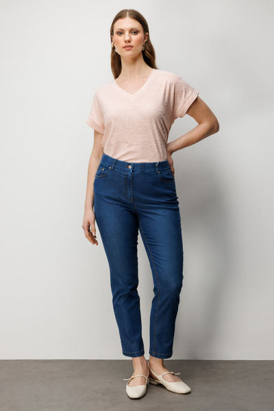 Ekol Five Pocket Skinny Leg Trousers