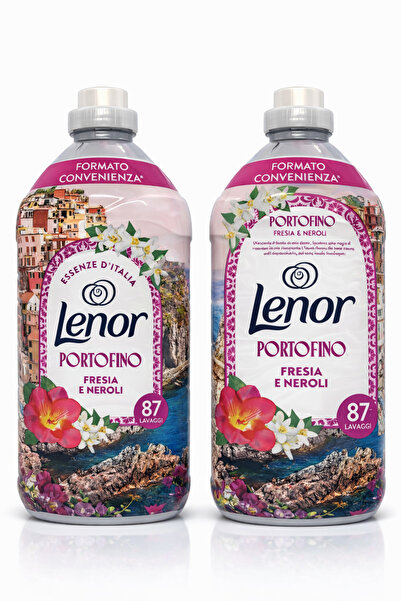 lenor Portofino Fresia & Neroli Çamaşır Yumuşatıcısı 1,827 L- 87 Yıkama 2 X ADET