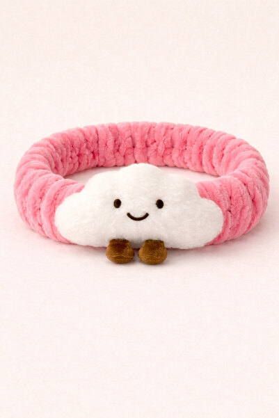 Katia&Bony Κορδέλα μαλλιών με αξεσουάρ Bulut, ροζ