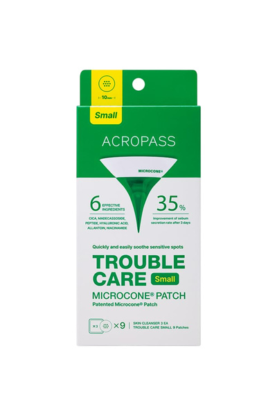 ACROPASS Trouble Care Microcone Patch Small Plasturi cu micro-ace 9 buc